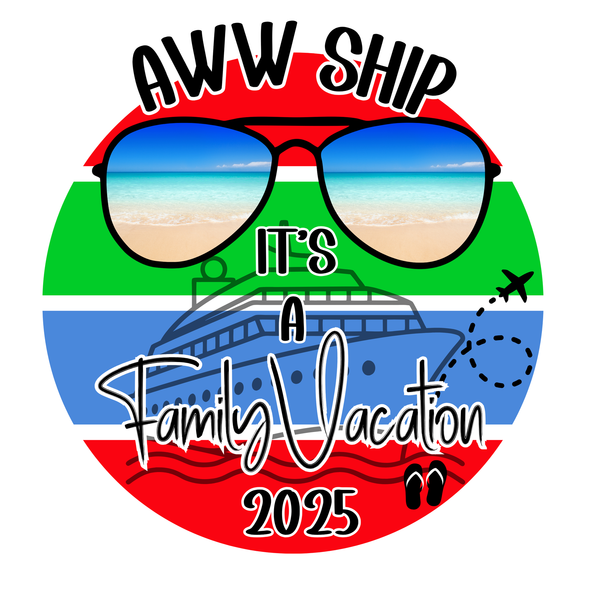 Aww Ship Family Vacation (PNG ONLY)