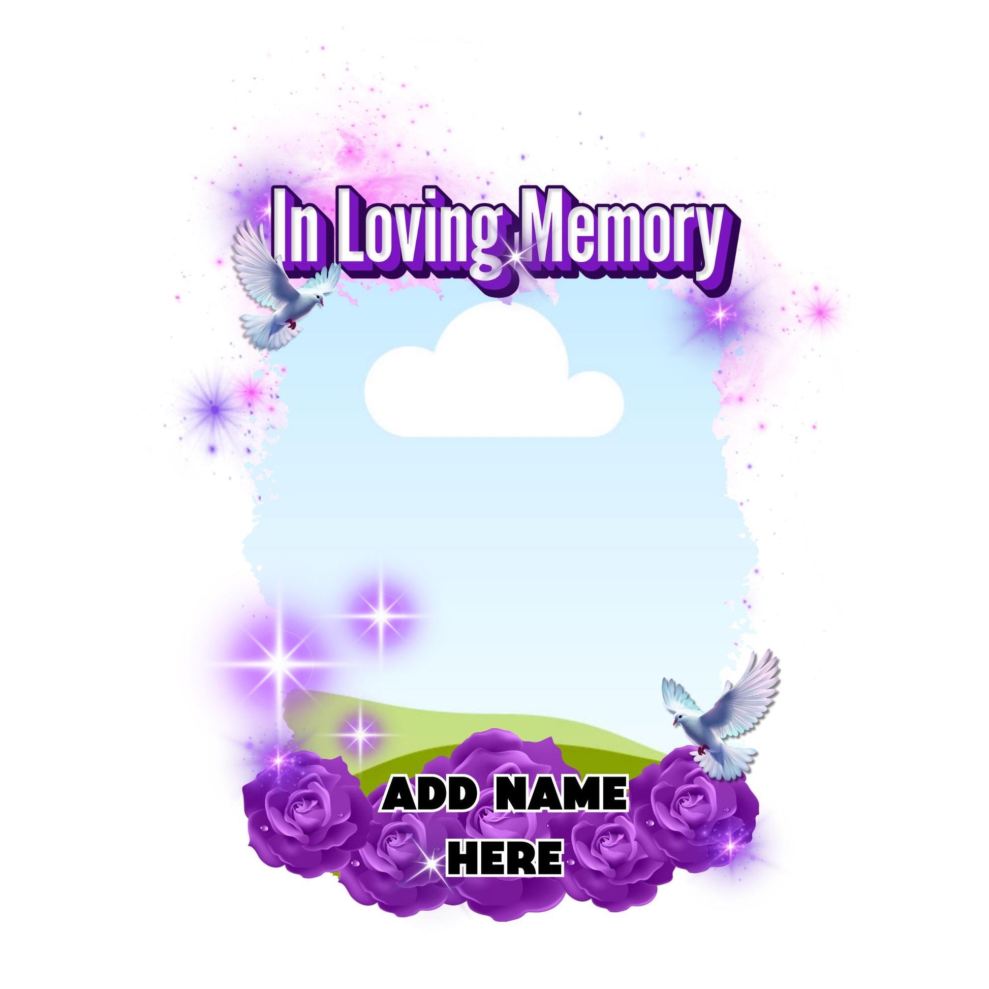 In Loving Memory Memorial Design (PNG ONLY)
