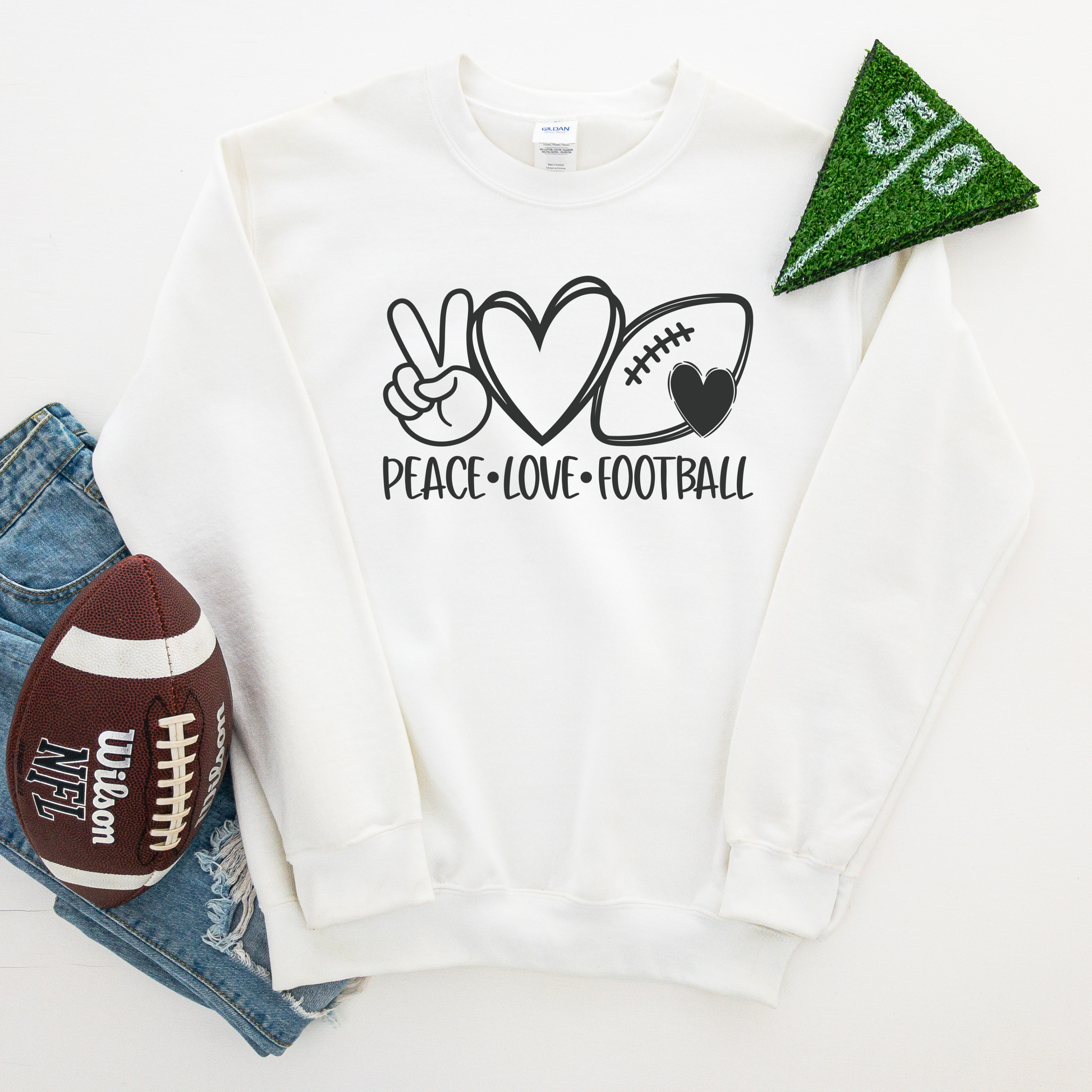 Peace Love Football