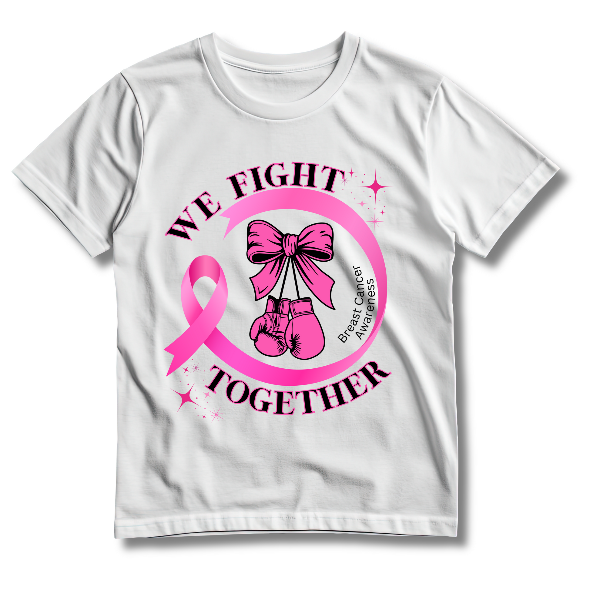 We Fight Bow and Gloves Tee
