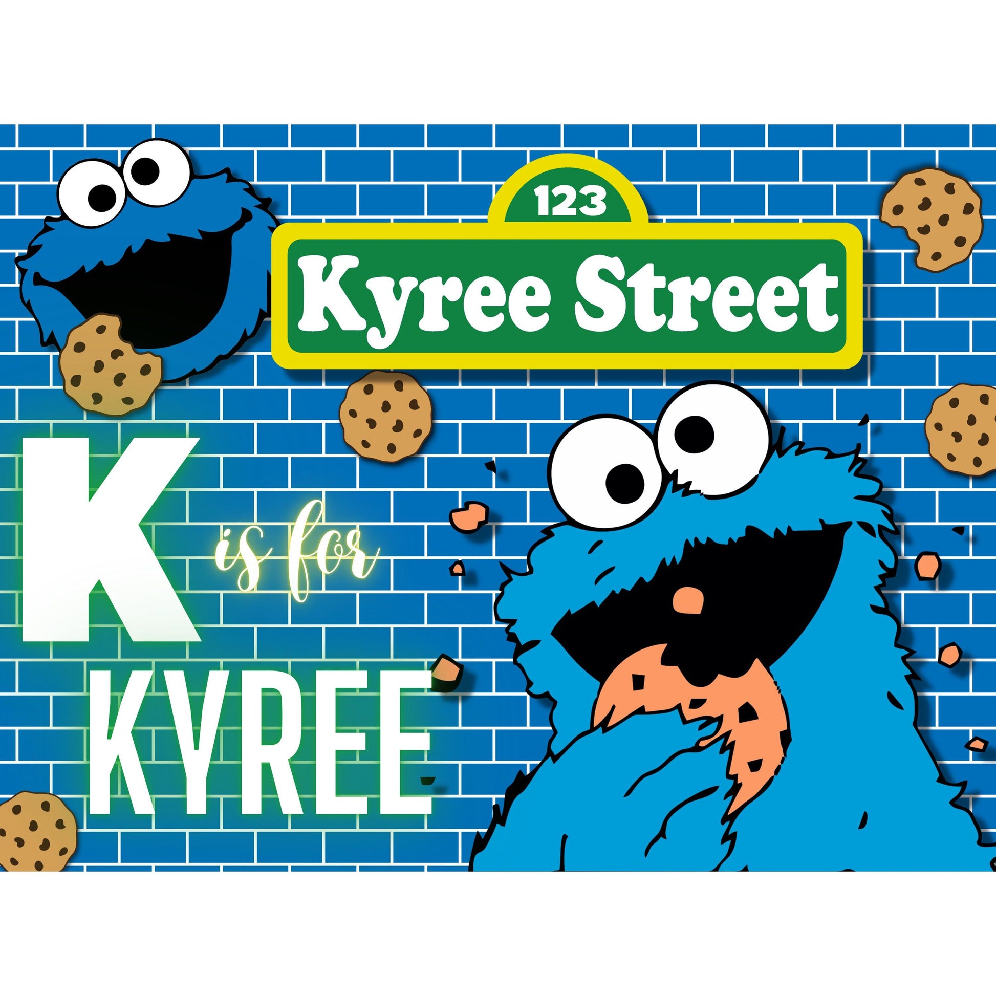 Cookie Candy Table Backrop (PNG ONLY)