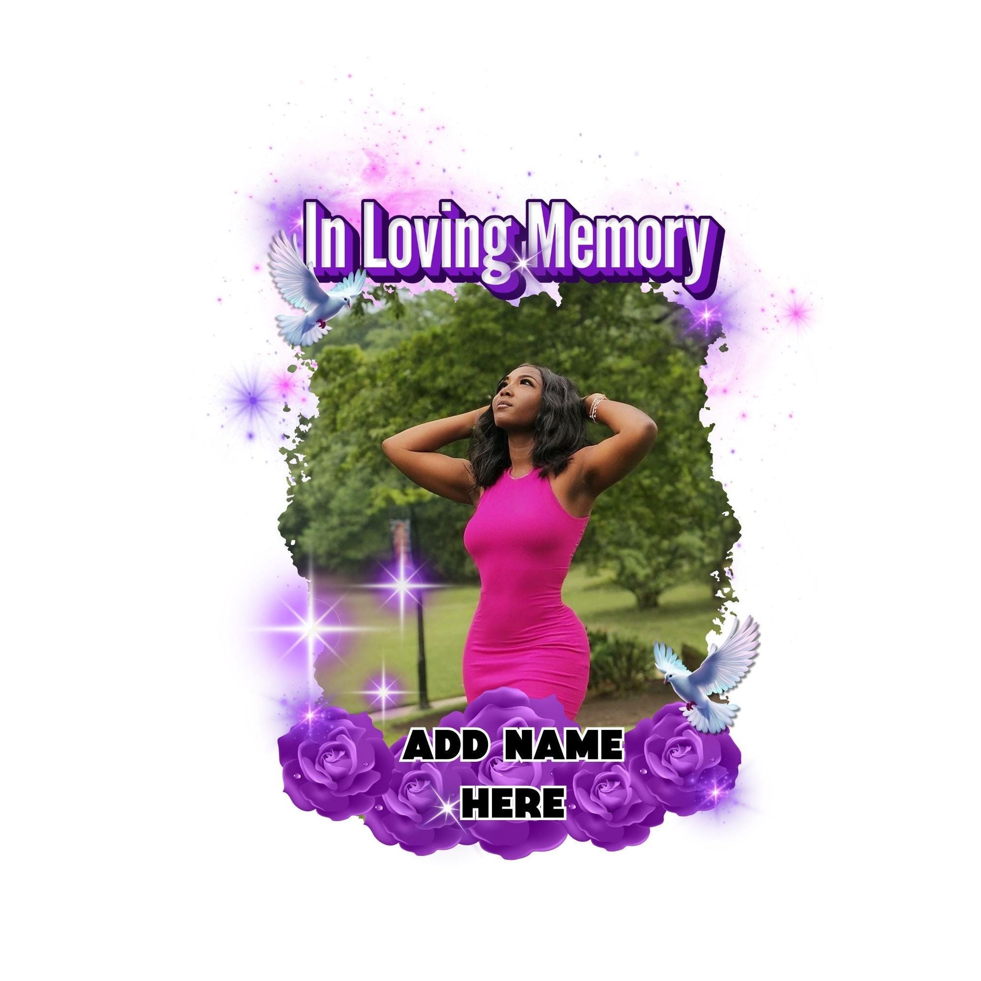In Loving Memory Memorial Design (PNG ONLY)
